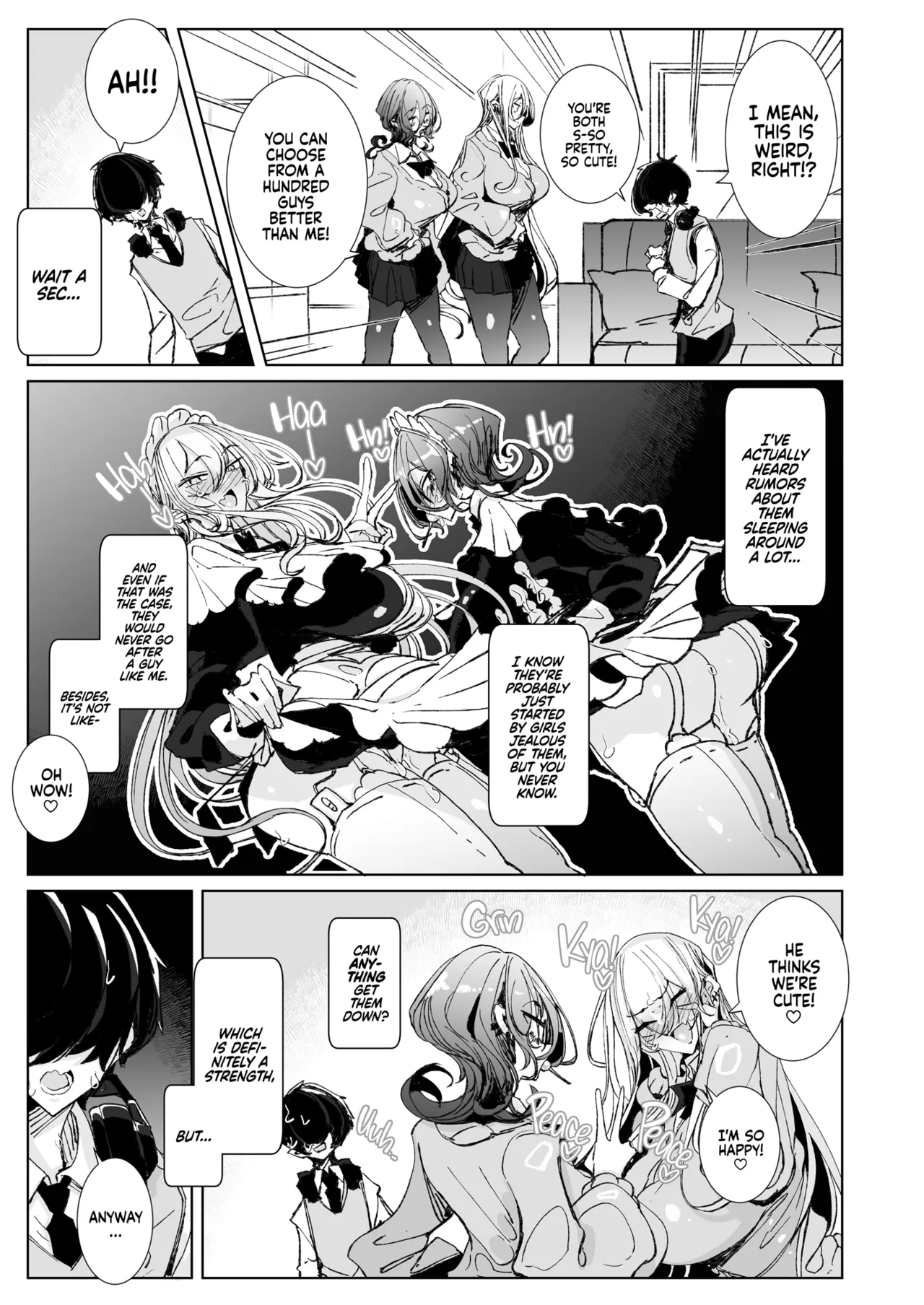 Ja, Kyou kara Otaku-kun wa Watashi-tachi no Karepitte Koto de! - Page 9