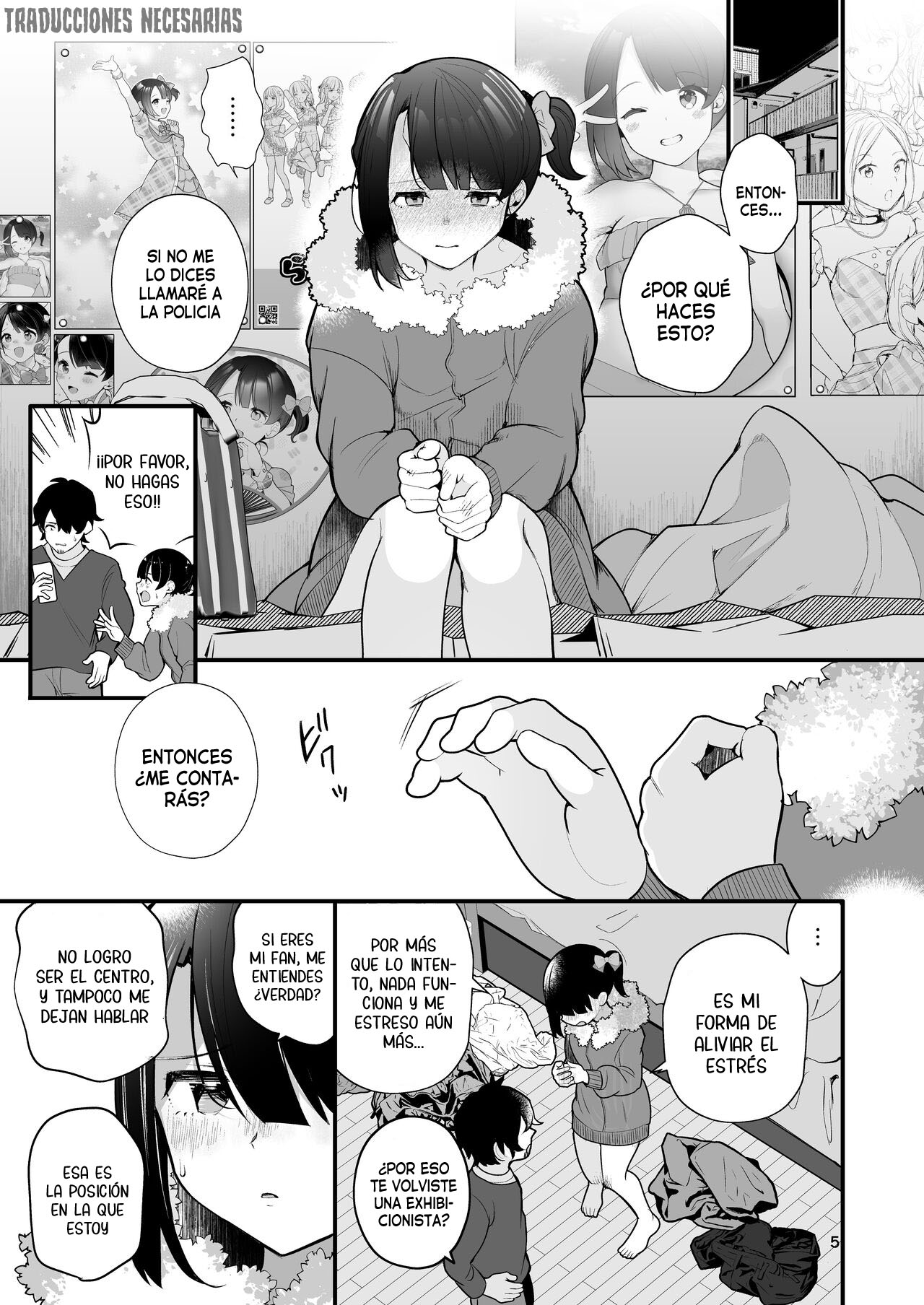 Oshi no Idol ga Roshutsukyou datta Ken. | Mi idol favorita terminó siendo una exhibicionista - Page 6