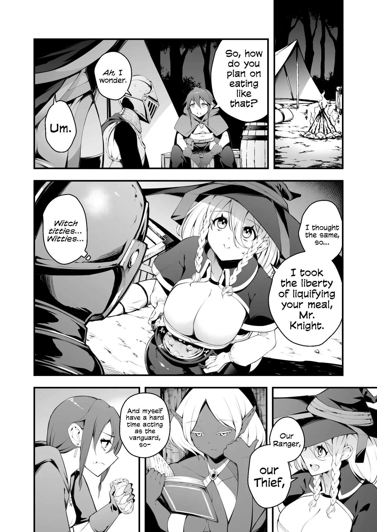 Minarai Majo to Noroi no Chinpo - Page 3